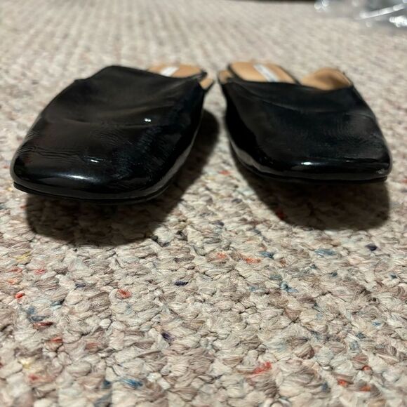 & other stories leather shinny crackle patent leather slip on mule- Size 6.5 - Picture 8 of 8